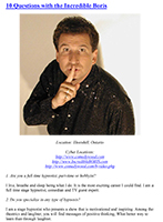 The Transparent Hypnotist - 10 Questions