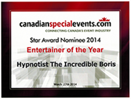 2014 Entertainer of the Year Nominee